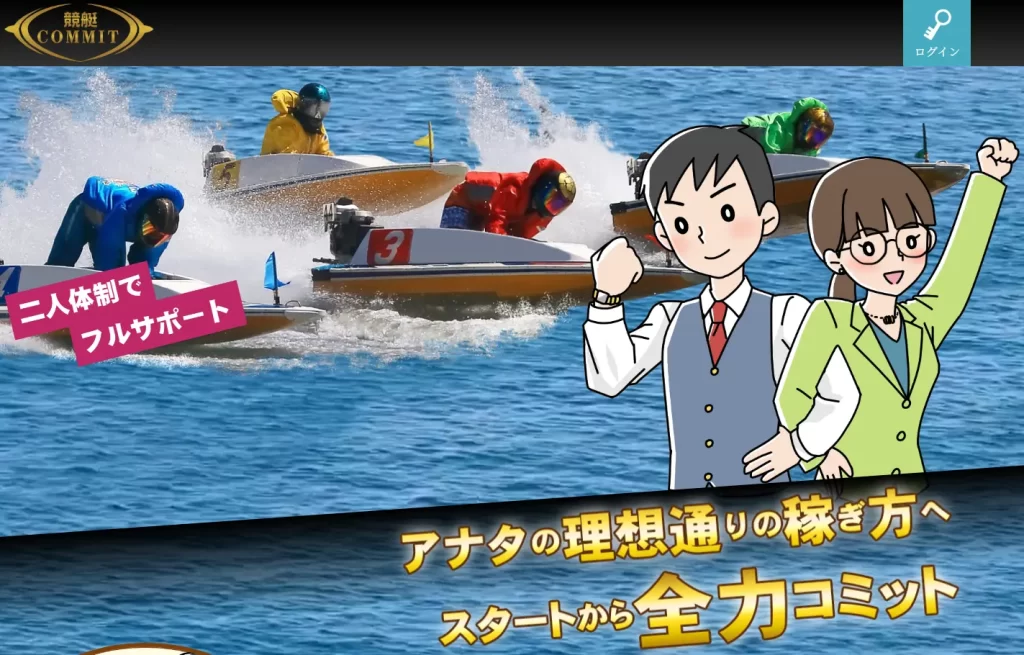 競艇予想サイト「競艇COMMIT（コミット）」TOP