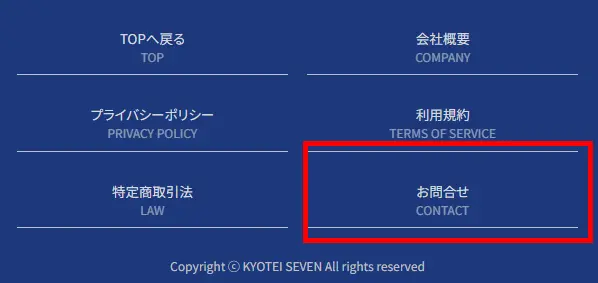 競艇予想サイト「競艇セブン」お問い合わせ1