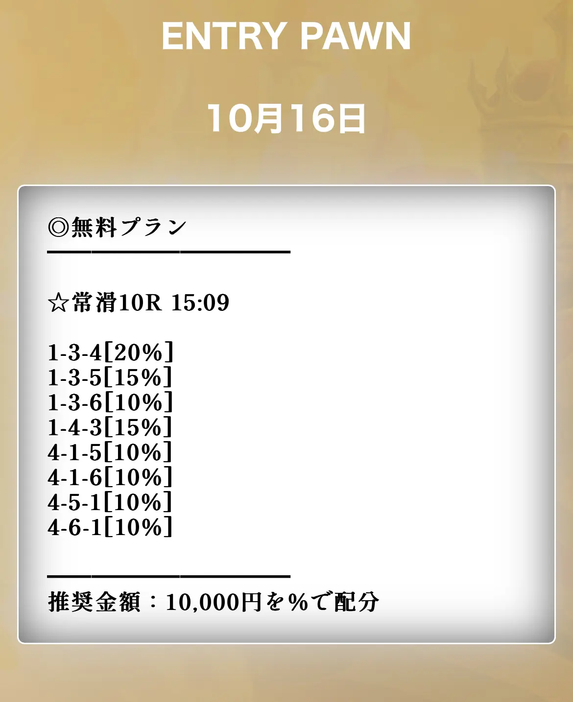 競艇予想サイト「キングダムボート」買い目